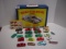 1968 Official Matchbox Collectors Case w/some Cars & Trucks