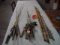 Job Lot of  Fishing Poles (some are ice fishing poles), &
