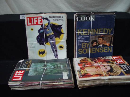 Life Magazines from the 60's, as is