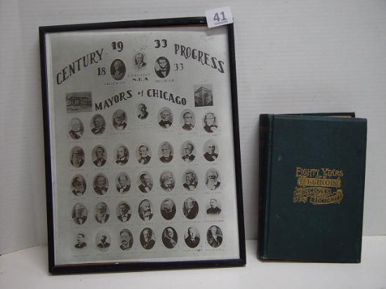 Century 1933 Progress, Mayors of Chicago Reprint &