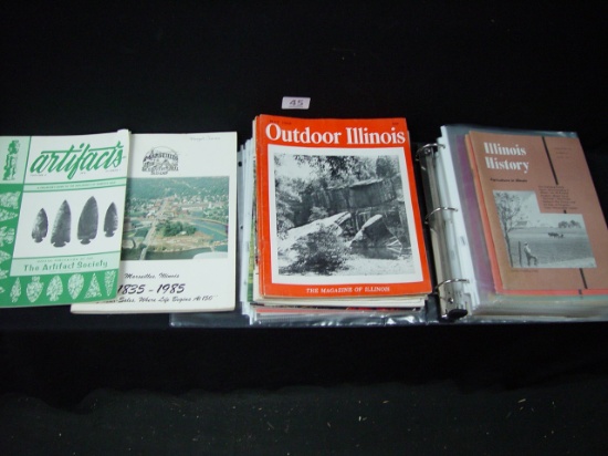 Illinois History Magazines 1950's, 60', &