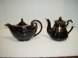 2 Hall Tea Pots (6 cup)