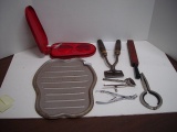 Job Lot of Misc. Items, Miro-Flare Road Side Reflector,  Rubber Boost & other interesting Tools