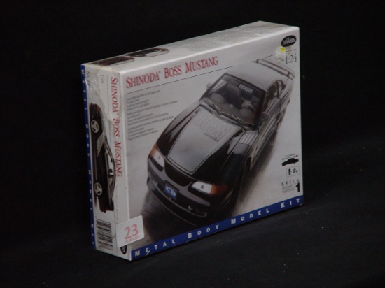 Testors Shinoda Boss Mustang, Metal Body Model Kit 1:24 Scale, Sealed In Box