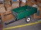 Ranch King 10 Cubic Foot Dump Cart, shows some wear