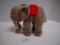 Steiff, Elephant w/Button Not Tag, 8