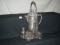 Victorian Silver Plate Tilting Ice Water Pitcher by