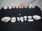 Job Lot of Creamer & Sugars, Tea Cups w/Saucers, Bowls & others Extra Packing Will Be Charged