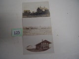 3 Postcards of Red Oak, IL from the early 1900