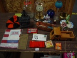 Misc. Fun Stuff, Milk Bottle, Anniversary Clock, Toy Stove, Etc.