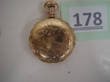 Pocket Watch, working condition, case is sprung