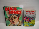 2 Books, Tom Swift and His Big Dirigible, copyright 1930 &