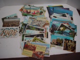 Job Lot of Travel Postcard, from 1930 to 2000, 1 Marked 1908