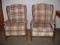 (2) Wing Back Chairs, 39