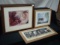 3 Framed Western Prints, 1- 