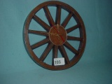 Battery O/P Wagon Wheel Clock