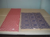 (2 Woven Pieces, Blue Is 25