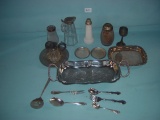 Sugar Shakers, Silver Plate, One Sugar Shaker's Lid Needs to Be replastered