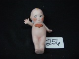 Rose O’Neill Kewpie Doll, 4 1/4”T Signed O'Neill On The Feet