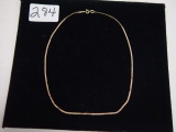 14K 3.9 Grams 16” Chain