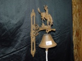 Contemporary Iron Cowboy Dinner Bell, 15