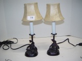 2 Contemporary Cowboy Lamps, 12