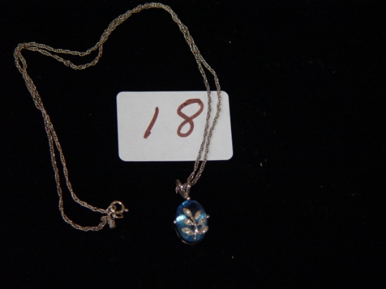 Sterling Silver Necklace 0.130 Troy Oz. (19")