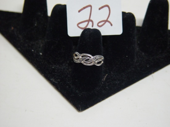 Sterling Silver Ring 0.105 Troy Oz.