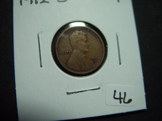 1912-S Lincoln Cent   Fine