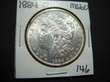 1884-O Morgan   Unc.