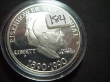 1990 Proof Eisenhower Silver Dollar
