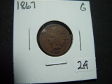 1867 Indian Cent   Good