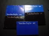 Five Different Proof Sets: 1968, 1970, 1972, 1974, 1976