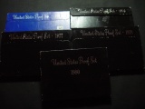 Five Different Proof Sets: 1972, 1976, 1977, 1978, 1980