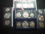 Five Silver Bi-Centennial Mint Sets