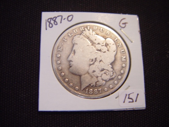 Morgan $1 1887-O G