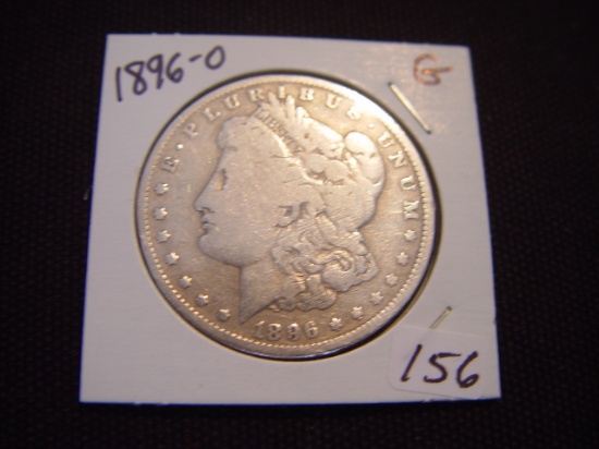 Morgan $1 1896-O G