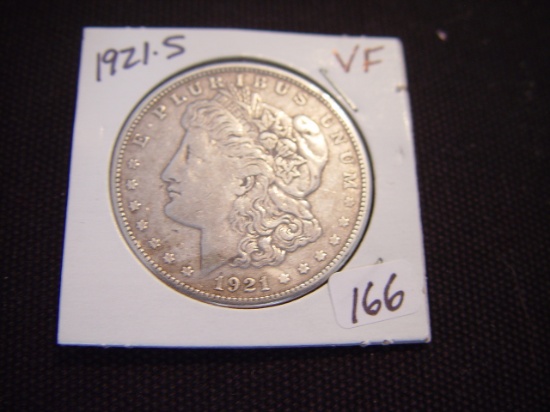 Morgan $1 1921 VF