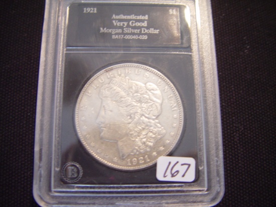 Morgan $1 1921 XF