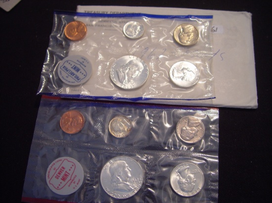 1962 Mint Set - Philadelphia & Denver - 10 Coins Total