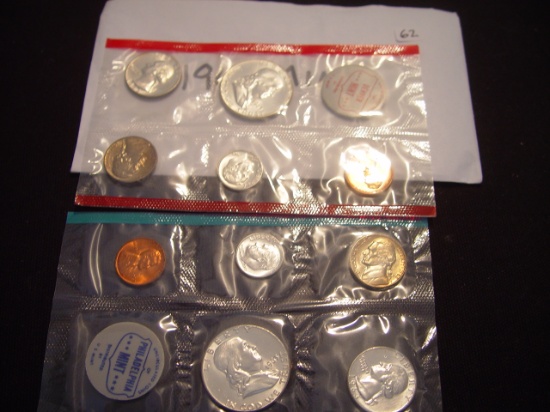 1963 Mint Set - Philadelphia & Denver - 10 Coins Total