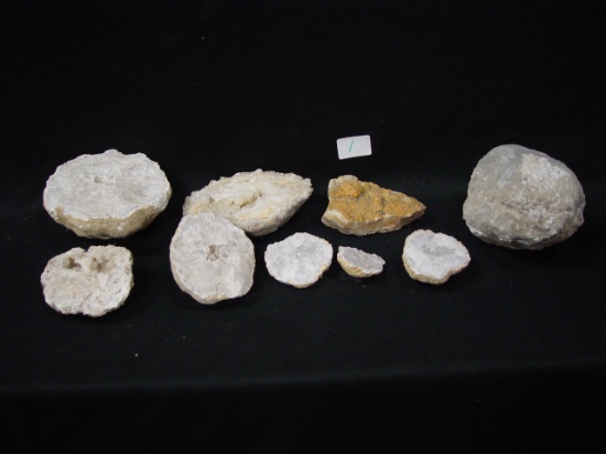 Split Geode Lot, & 1-6" Geode/Split