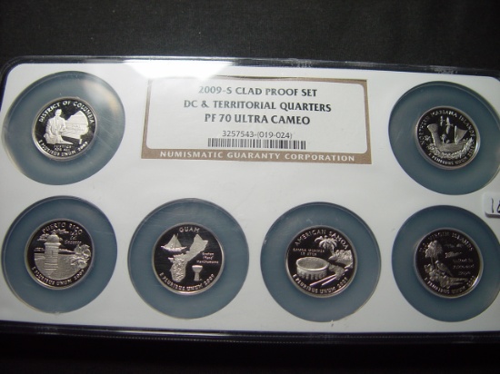 NGC PF70 Ultra Cameo Set of 2009 Statehood Quarters