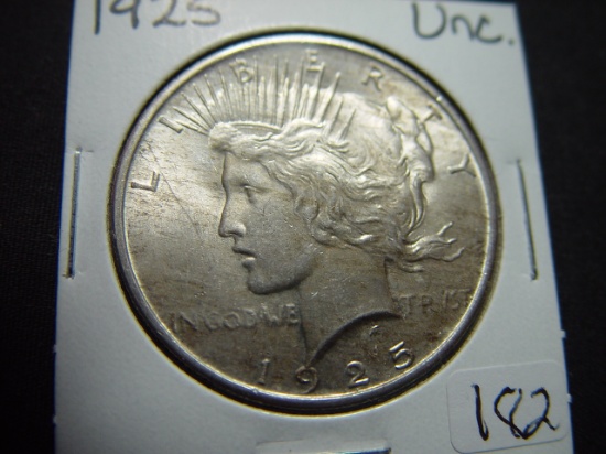 1925 Peace Dollar   Unc.