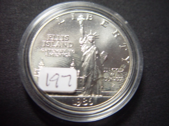 1986 BU Statue of Liberty Silver Dollar
