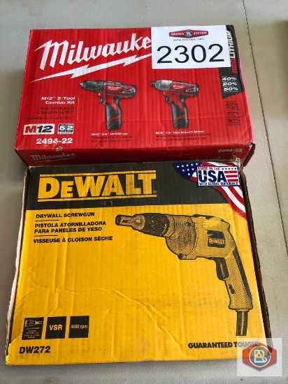 Milwaukee & dewalt