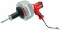 RIDGID 35473 K-45AF Sink Machine with C-1 5/16 Inch Inner Core Cable and AUTOFEED Control, Sink