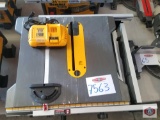 DeWalt flexvolt 8 & A Quarter inch cordless table saw