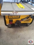 DeWalt blade 10 in portable table saw
