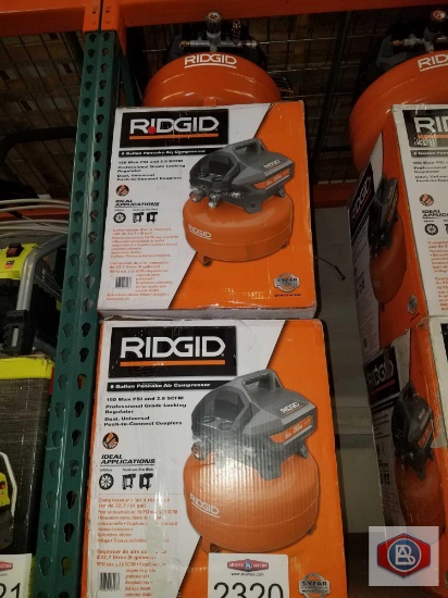 RIDGID 6 Gal. Portable Electric Pancake Air Compressor
